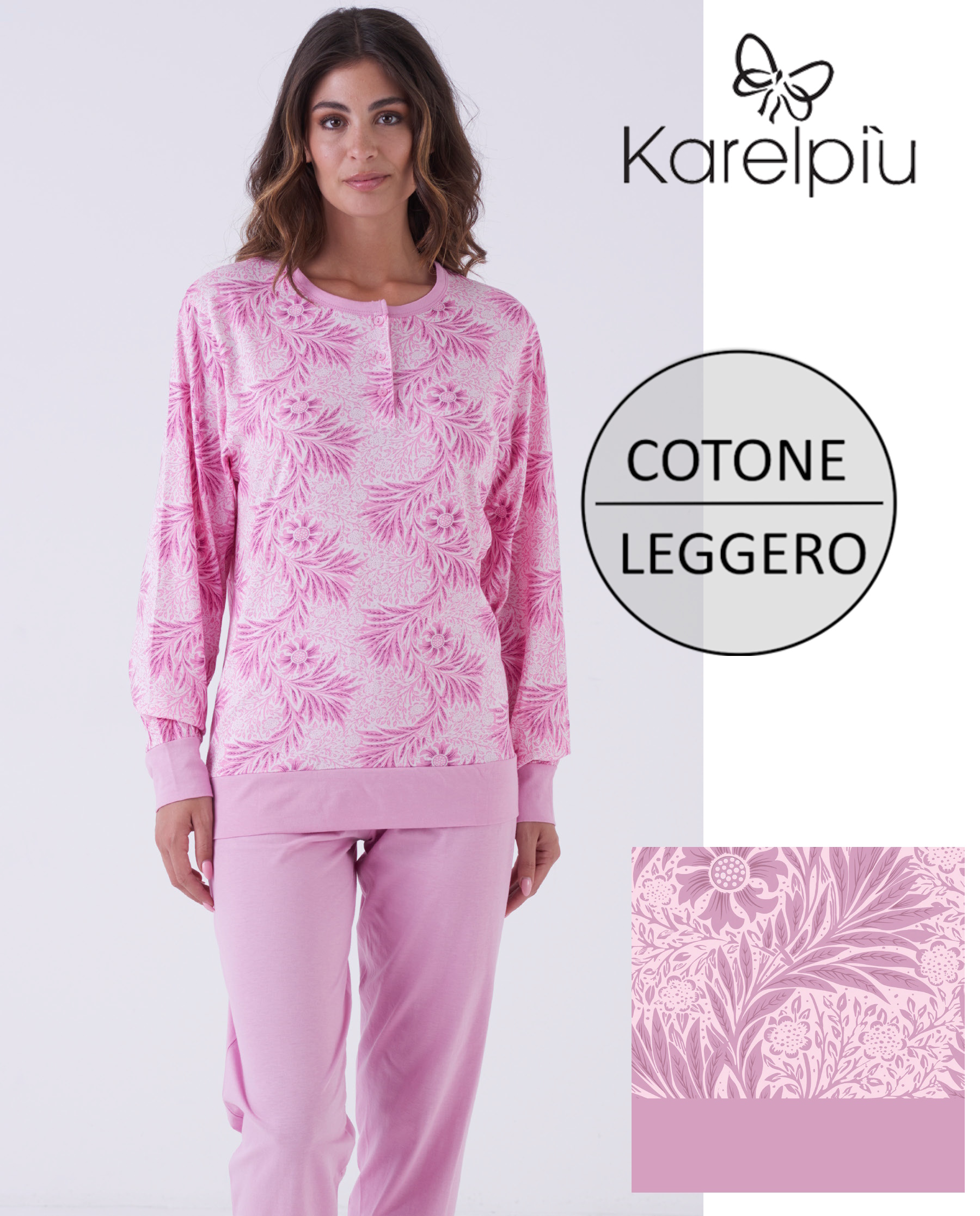 PIGIAMA DONNA KARELPIU KE0045-3