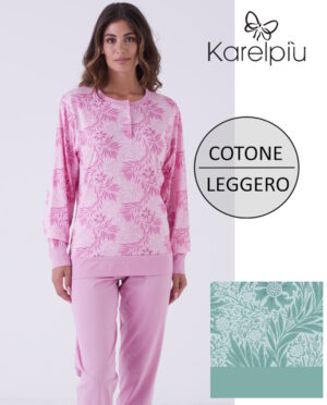 PIGIAMA DONNA KARELPIU KE0045-4