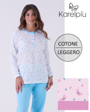 PIGIAMA DONNA KARELPIU' KE0095-1