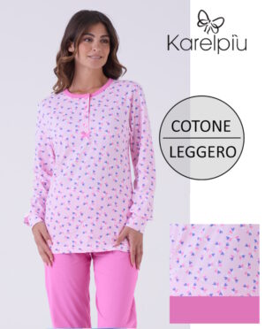 PIGIAMA DONNA KARELPIU' KE0103-1