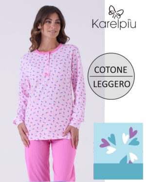 PIGIAMA DONNA KARELPIU' KE0103-2