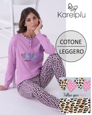 PIGIAMA DONNA KARELPIU KE0119-3