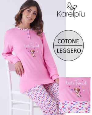 PIGIAMA DONNA KARELPIU' KE0136-1