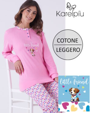 PIGIAMA DONNA KARELPIU' KE0136-2