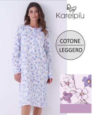 CAMICIA NOTTE KARELPIU' KE0017-1