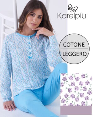 PIGIAMA DONNA KARELPIU' KE0020-1