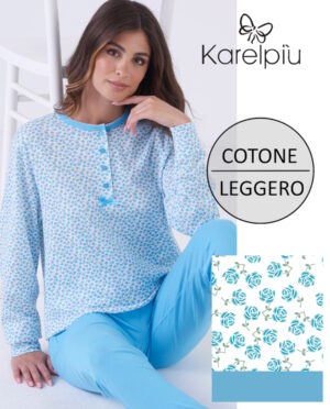 PIGIAMA DONNA KARELPIU' KE0020-2