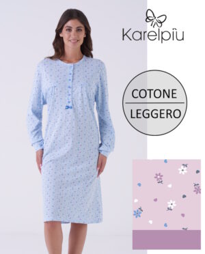 CAMICIA NOTTE KARELPIU' KE0059-1
