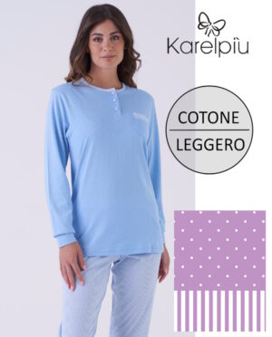 PIGIAMA DONNA KARELPIU' KE0085-1
