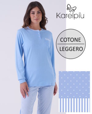 PIGIAMA DONNA KARELPIU' KE0085-2