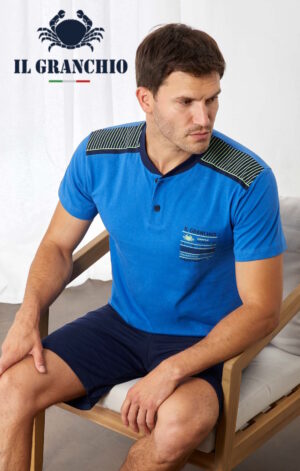 PIGIAMA UOMO GRANCHIO GP1158-1