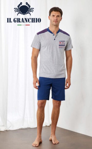 PIGIAMA UOMO GRANCHIO GP1158-2