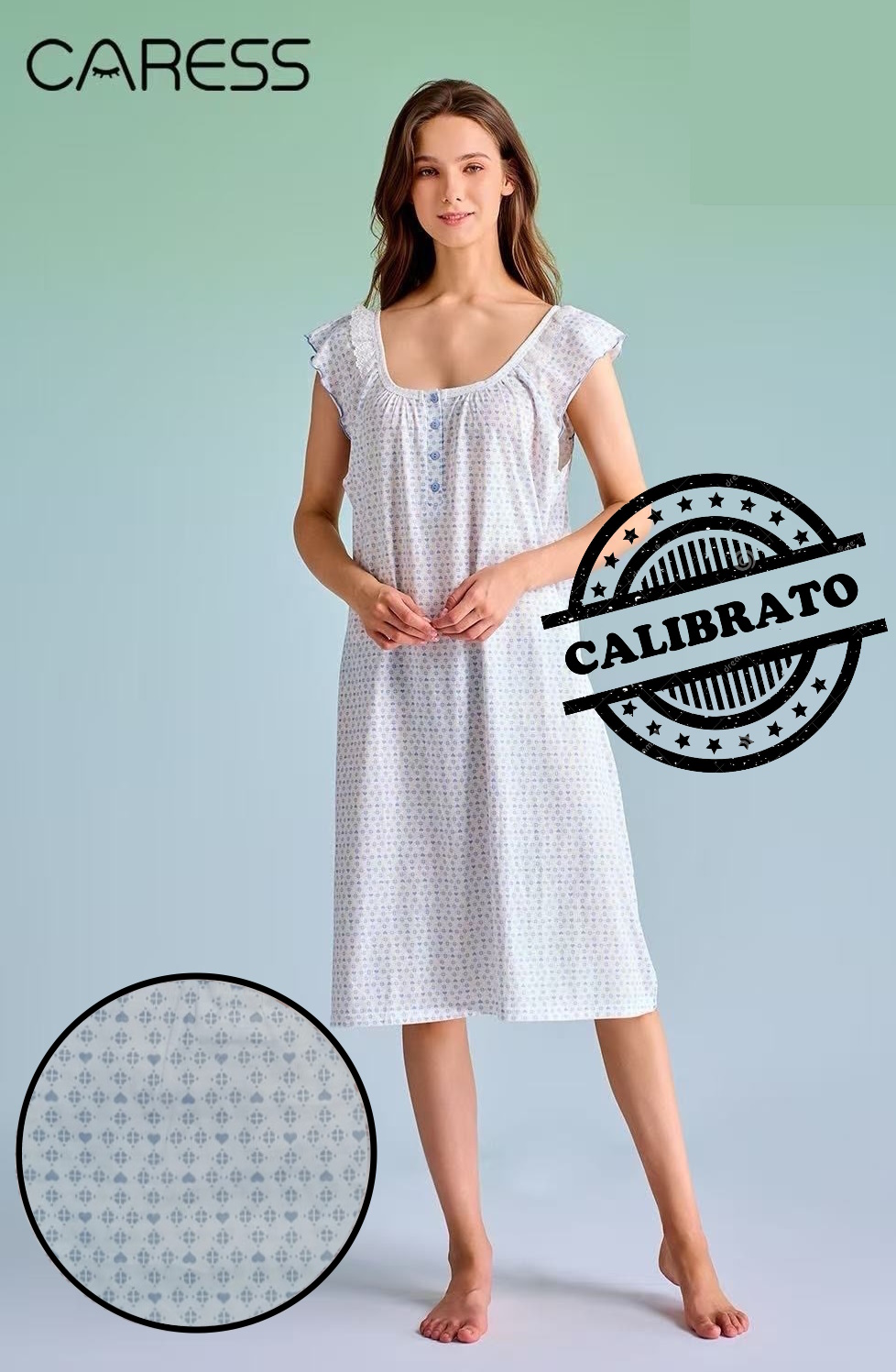 CAMICIA NOTTE CARESS 2208-2