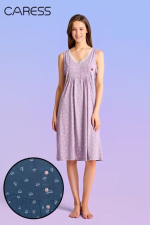 CAMICIA NOTTE CARESS 2214-1
