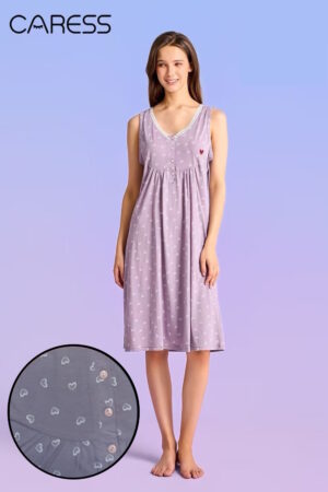 CAMICIA NOTTE CARESS 2214-3