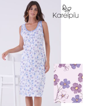CAMICIA NOTTE DONNA KARELPIU' KE0302-1