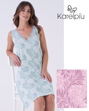 CAMICIA NOTTE DONNA KARELPIU' KE0315-1