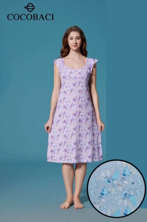 CAMICIA NOTTE COCOBACI T6342-1
