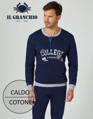 PIGIAMA UOMO GRANCHIO GP2117-2