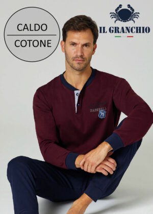 PIGIAMA UOMO GRANCHIO GP2120-1