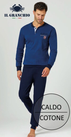 PIGIAMA UOMO GRANCHIO GP2120-2