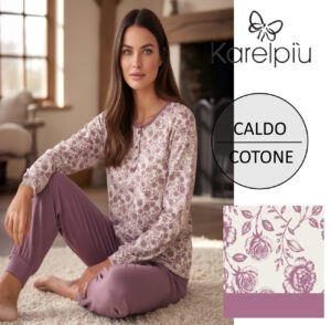PIGIAMA DONNA KARELPIU' KI1032-1