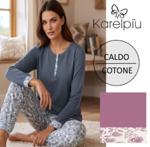 PIGIAMA DONNA KARELPIU' KI1034-1