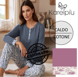 PIGIAMA DONNA KARELPIU' KI1035-1