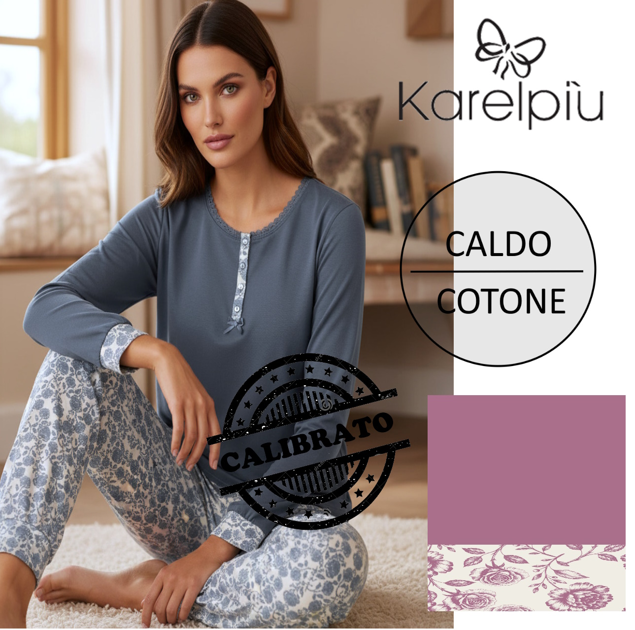 PIGIAMA DONNA KARELPIU' KI1035-1