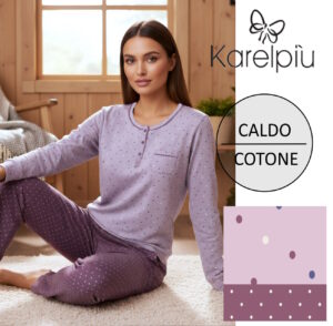 PIGIAMA DONNA KARELPIU' KI1045-1