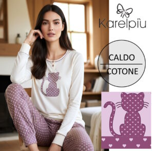 PIGIAMA DONNA KARELPIU' KI1075-4