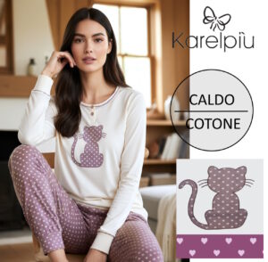 PIGIAMA DONNA KARELPIU' KI1075-5